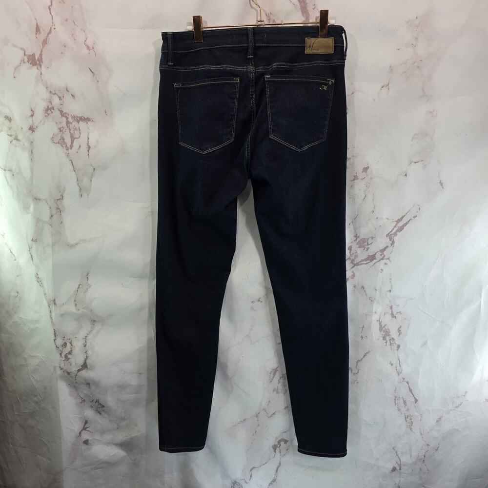 Mavi Jeans Womens 29 X 29 Tess High Rise Skinny Dark Wash Denim